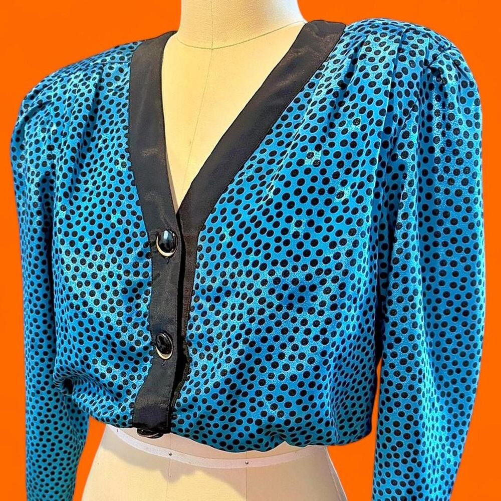 Vintage 80s samantha stevens blue